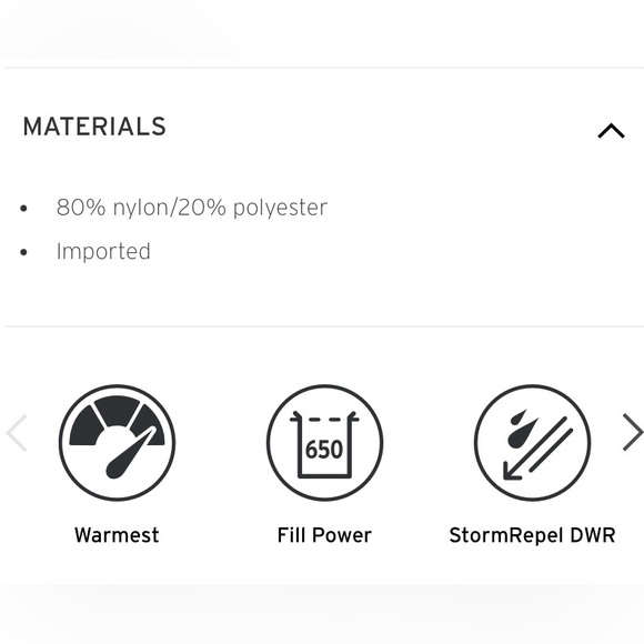 EDDIE BAUER SUN VALLEY DOWN DUFFLE COAT IN DARK SABLE SZ PETITE LARGE - Picture 16 of 16